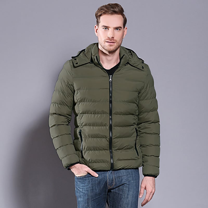 Veste matelassée à effet thermique pour hommes - Raiven
