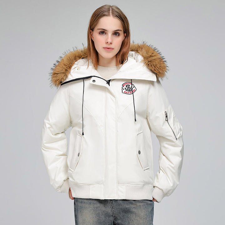 Veste courte d'hiver matelassée pour femme - Lysanne