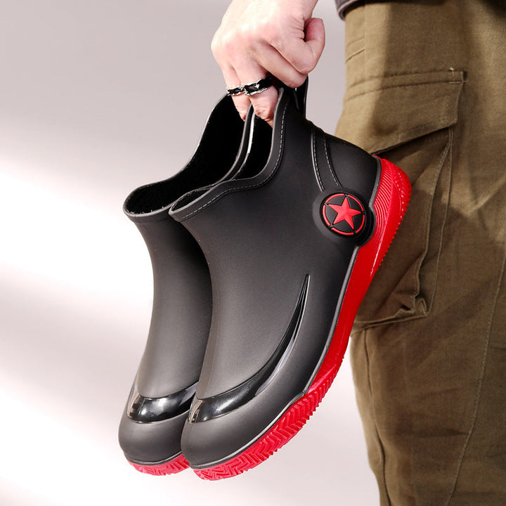 Bottes de pluie courtes et imperméables pour hommes - Rasmus