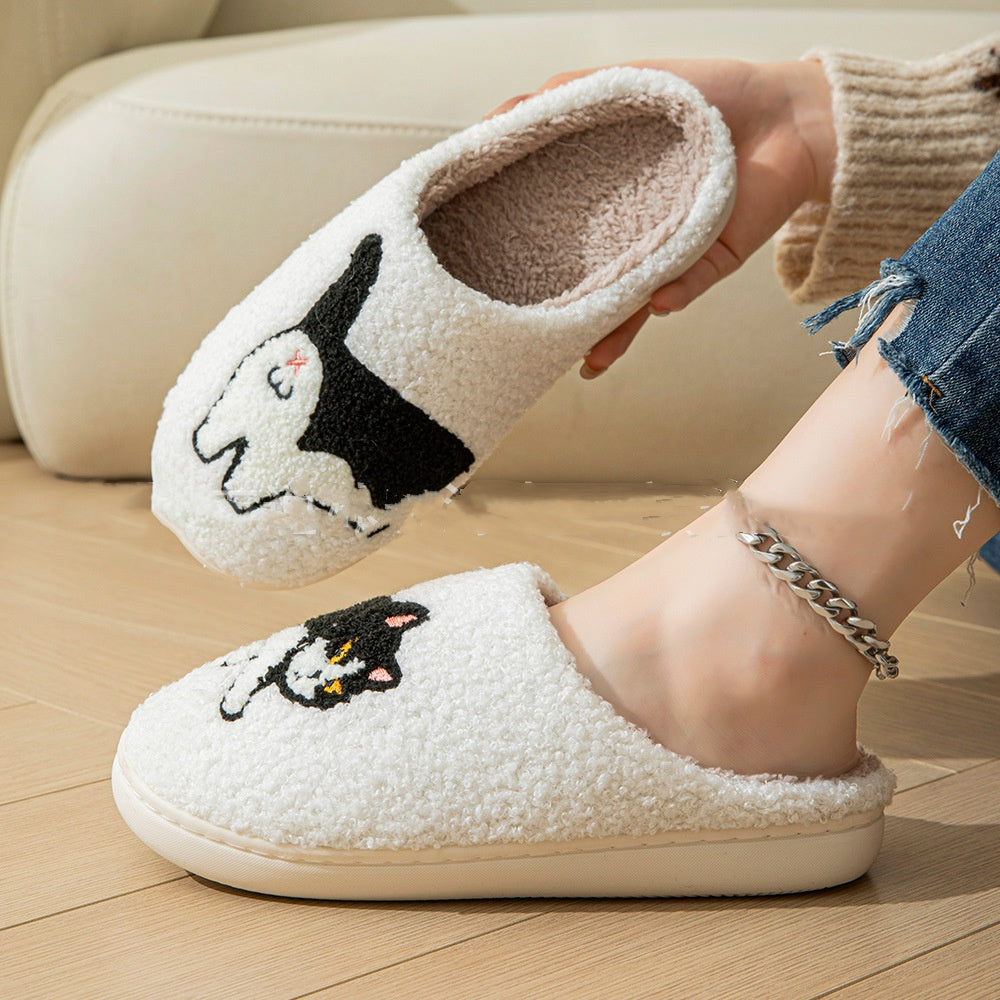 Pantoufles pour femmes en coton doux - Ismene