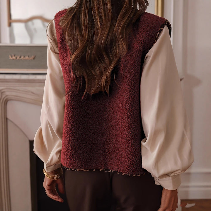 Gilet effet polaire pour femme - Iselya