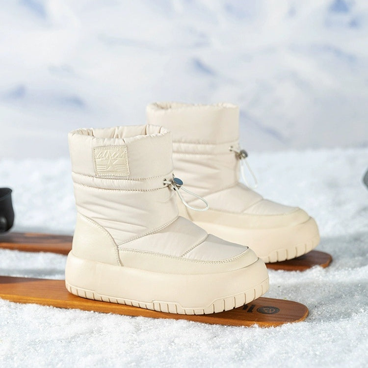 Bottes de neige pour femmes au design rétro et sportif - Lina