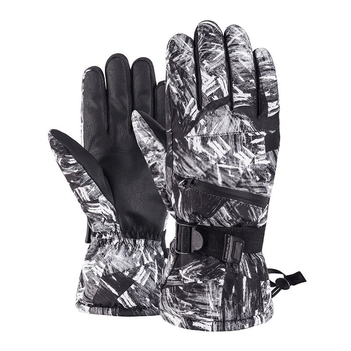 Gants de ski unisexes chauds et imperméables
