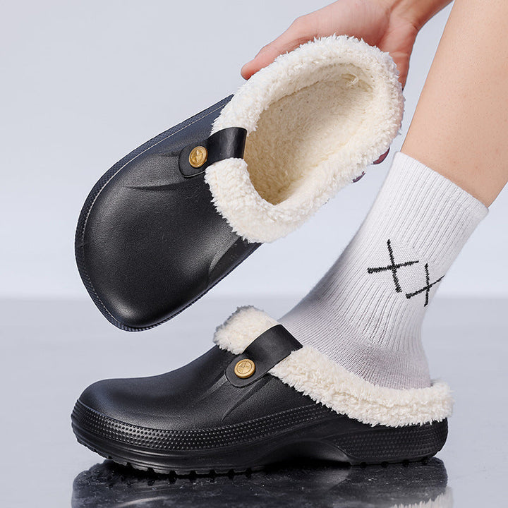 Chaussons unisexes avec doublure intérieure douce et semelle antidérapante - Mavel