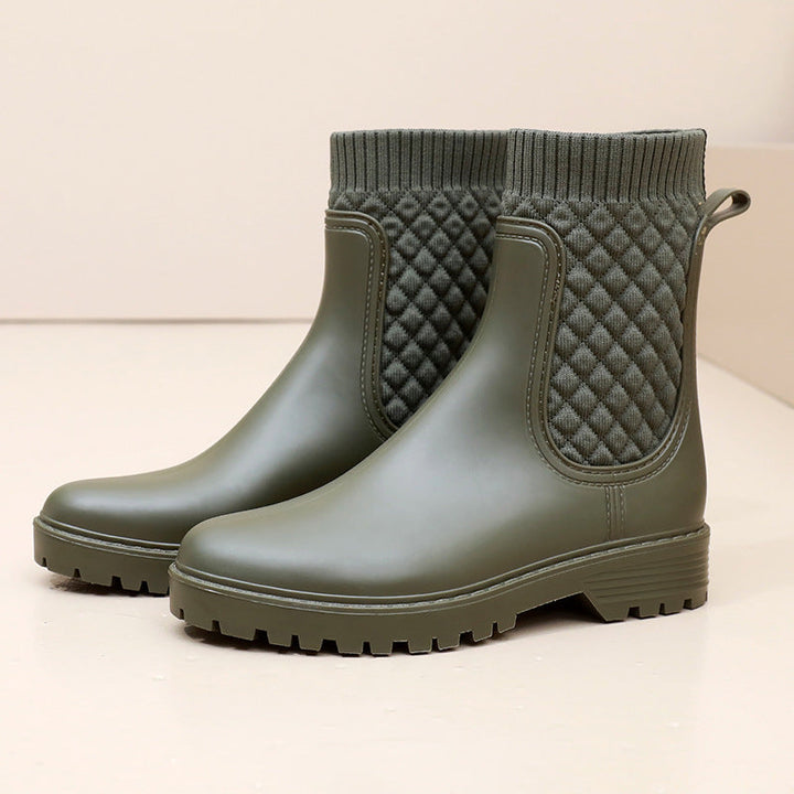 Bottes de pluie imperméables et antidérapantes pour femmes - Lirena