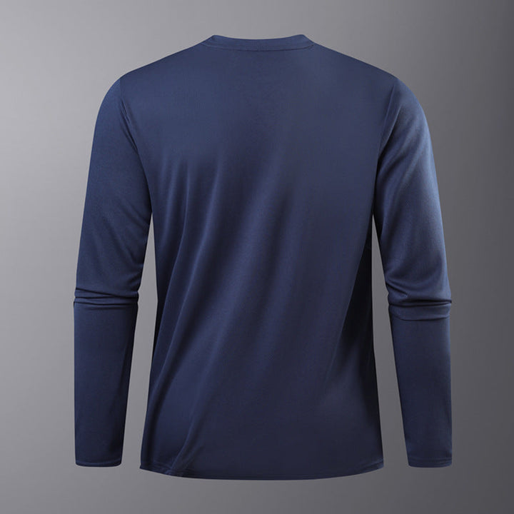 T-shirt de sport à manches longues et coupe sèche pour hommes - Hjalmer