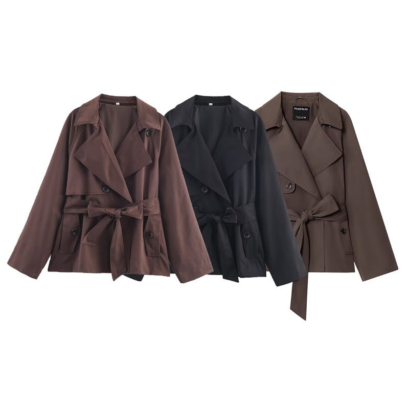 Trench court et ample pour femmes - Elayne
