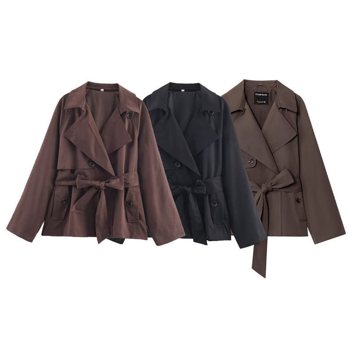 Trench court et ample pour femmes - Elayne