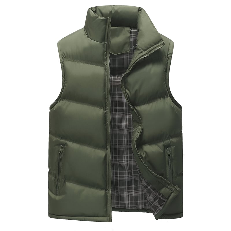 Gilet homme à col montant - Marius