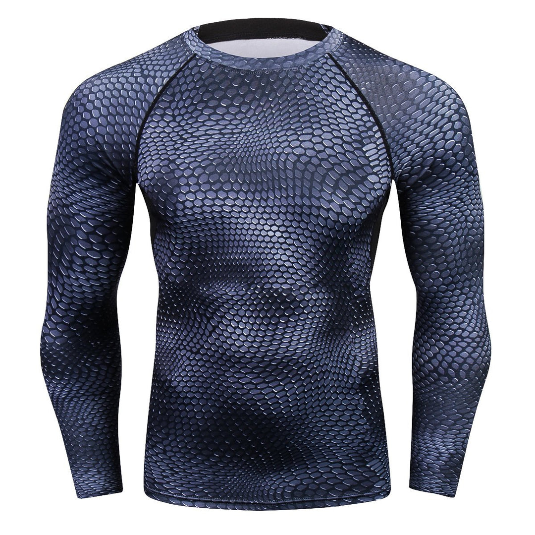 T-shirt d'entraînement à manches longues pour hommes - Roshfran