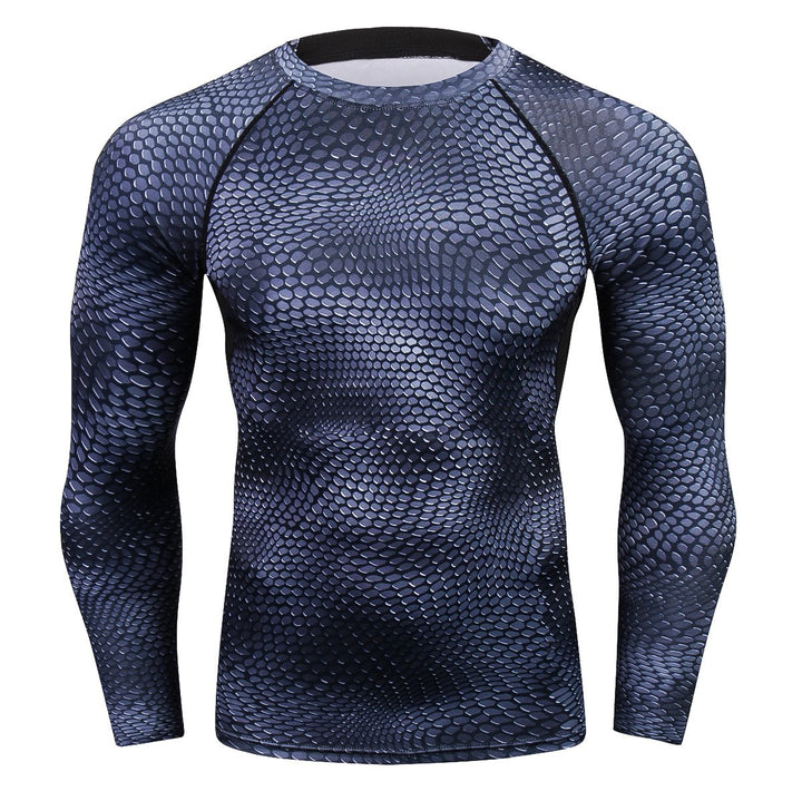T-shirt d'entraînement à manches longues pour hommes - Roshfran