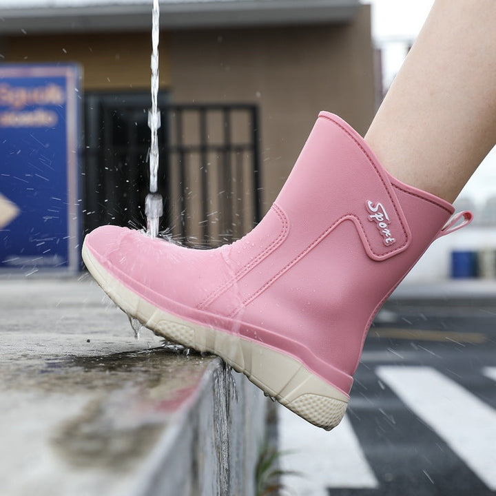 Bottes de pluie antidérapantes pour femmes - Helga