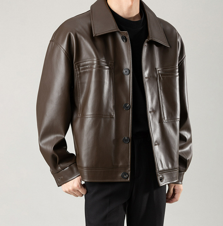Veste avec fermeture à boutons et poches avant - Orvex