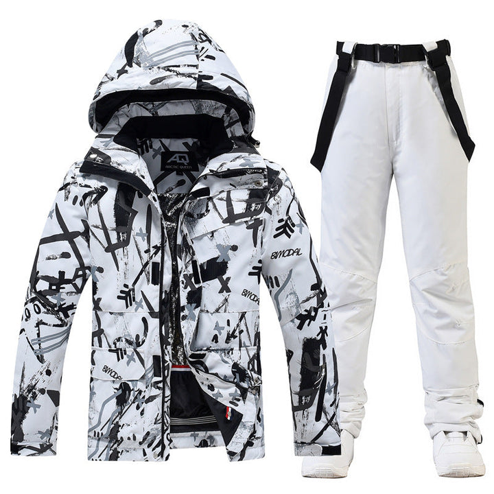 Combinaison de ski unisexe imperméable et coupe-vent - Nivor