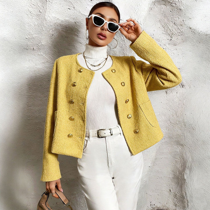 Elégante veste cintrée d'inspiration française pour femme - Colette