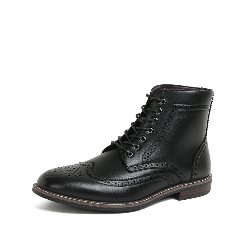 Bottines classiques à lacets pour hommes - Arnvid