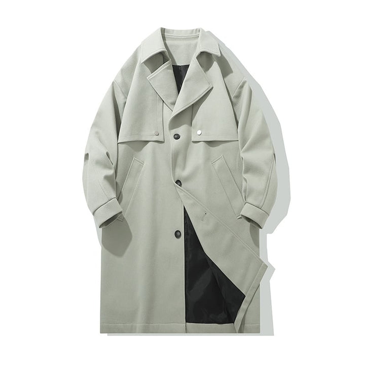Manteau classique effet laine pour homme - Kaelor