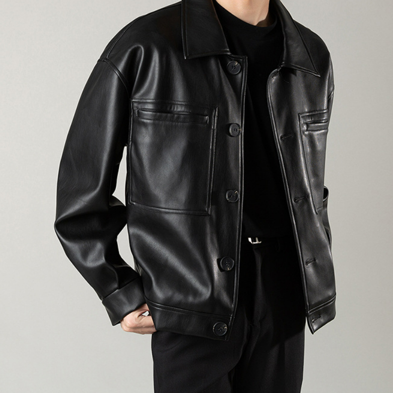 Veste avec fermeture à boutons et poches avant - Orvex