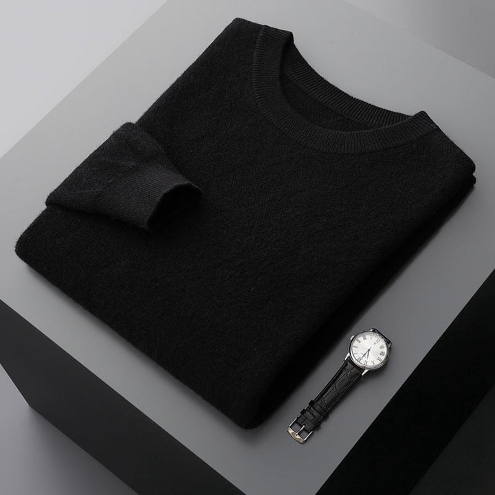 Pull en maille douce de qualité supérieure pour hommes - Alsten