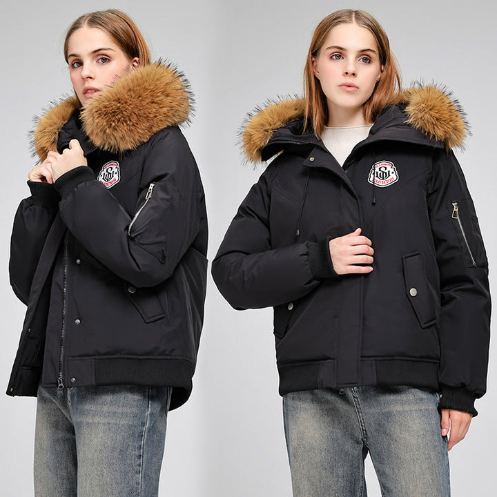 Veste courte d'hiver matelassée pour femme - Lysanne