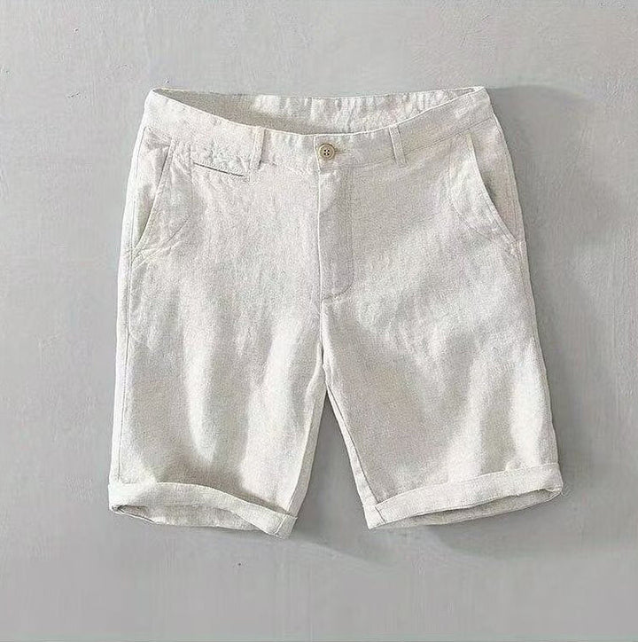 Short décontracté en lin pour homme - Éder