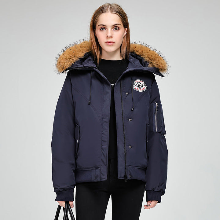 Veste courte d'hiver matelassée pour femme - Lysanne