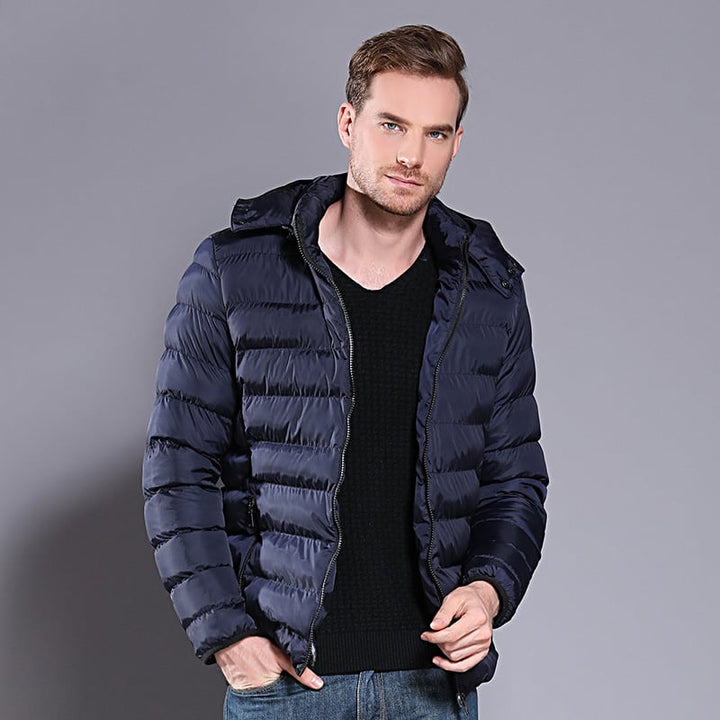 Veste matelassée à effet thermique pour hommes - Raiven