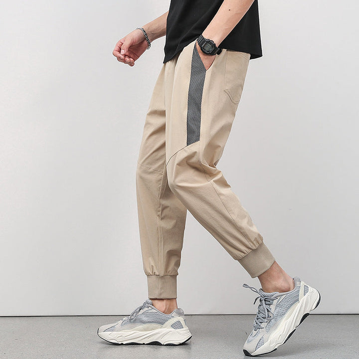Pantalon fuselé pour homme avec ourlet élastiqué - Lucas