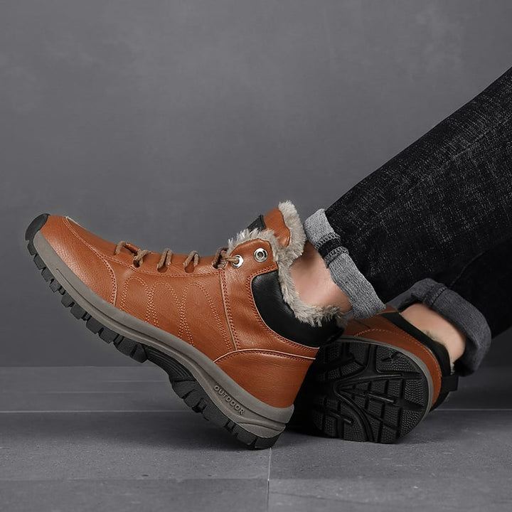 Bottes pour hommes en matériau résistant - Raemon