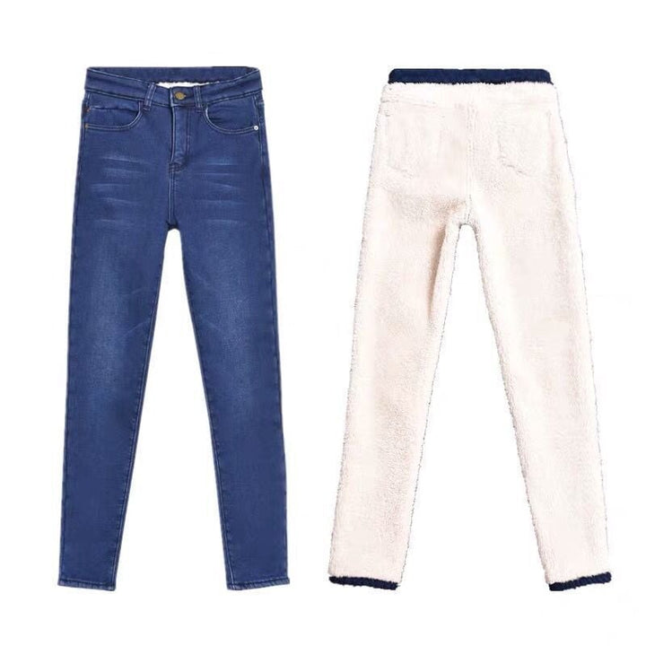Pantalon thermique effet denim pour femme - Sylverine