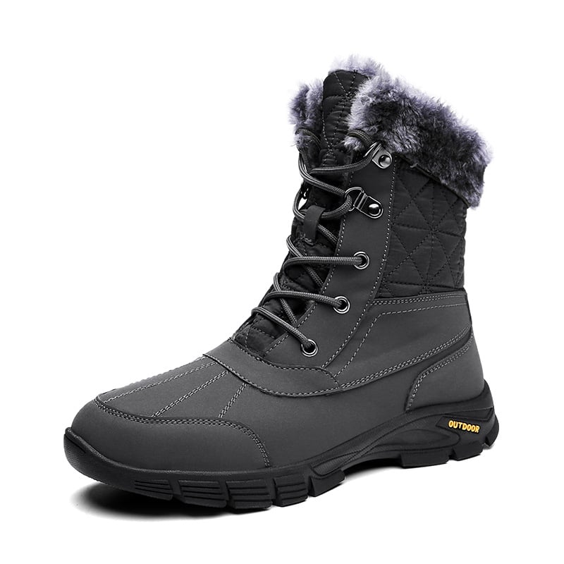 Bottes d'hiver pour hommes avec doublure en laine polaire - Ruvano