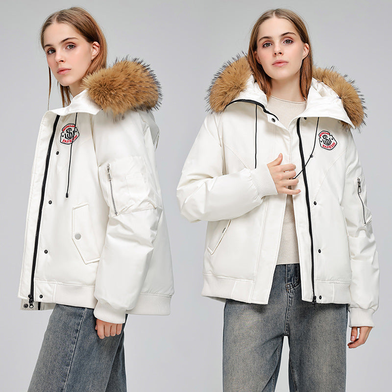 Veste courte d'hiver matelassée pour femme - Lysanne