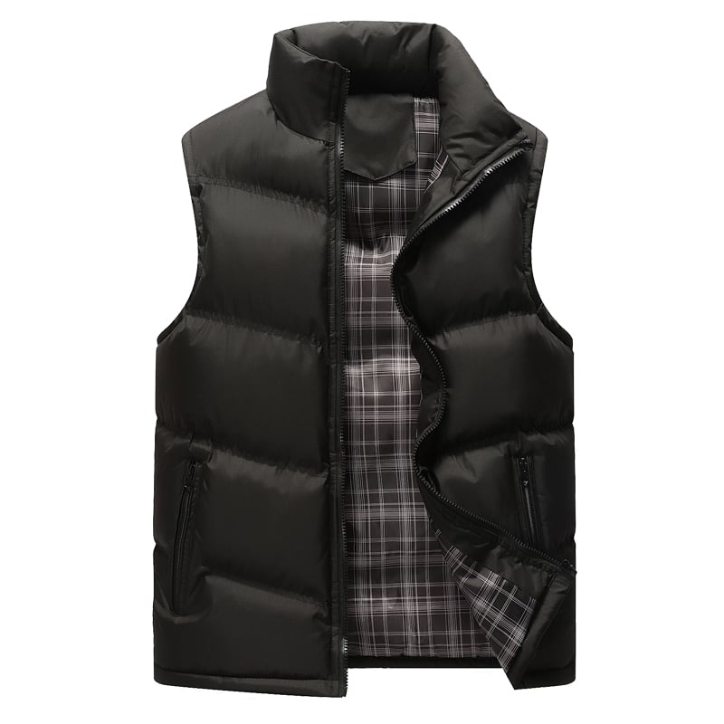 Gilet homme à col montant - Marius