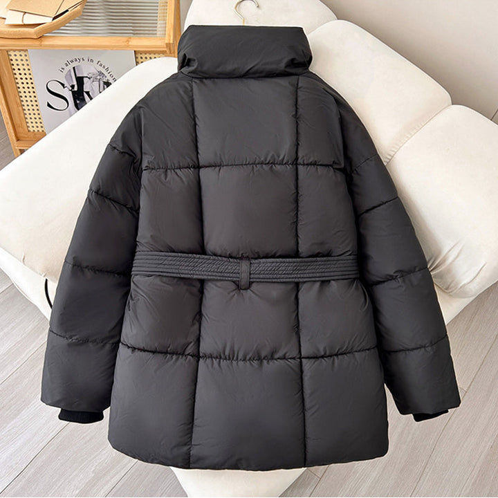 Manteau d'hiver tendance pour femmes avec ceinture réglable - Freja