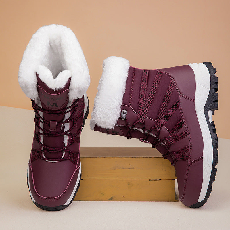 Bottes d'hiver rembourrées avec doublure chaude - Enna