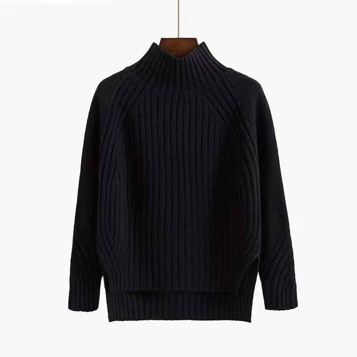 Pull à col roulé tricoté pour femme - Maelle