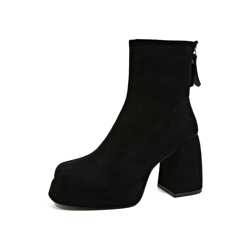 Bottines zippées pour femmes - Eirl