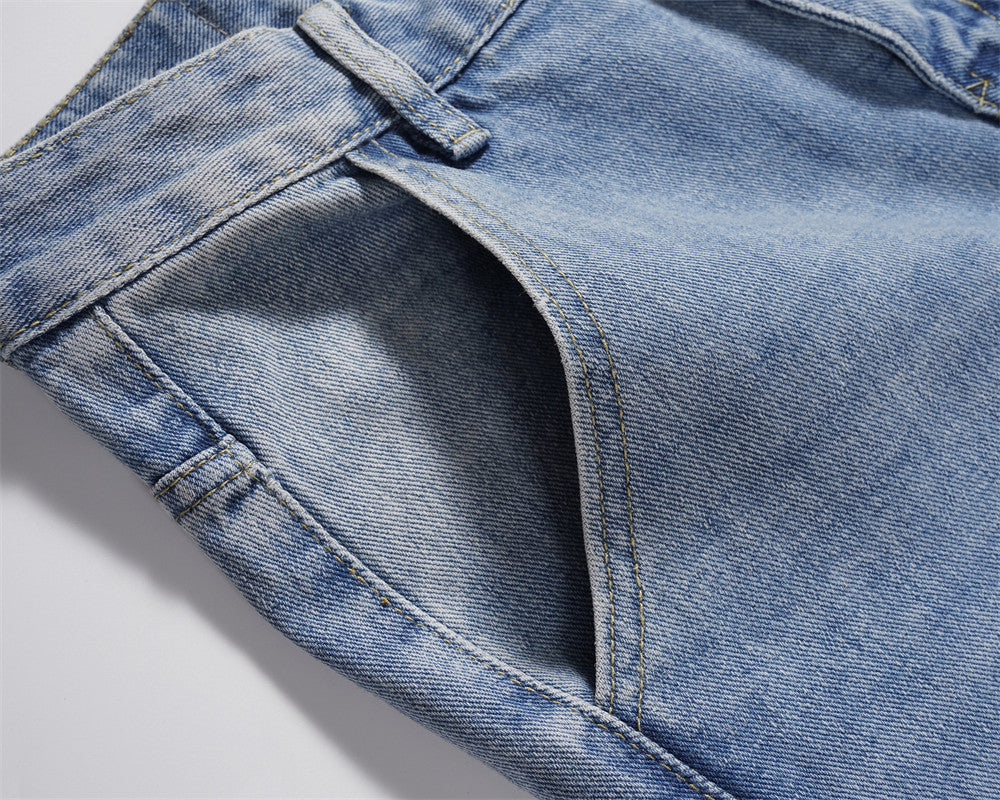Jean cargo droit pour hommes - Falko
