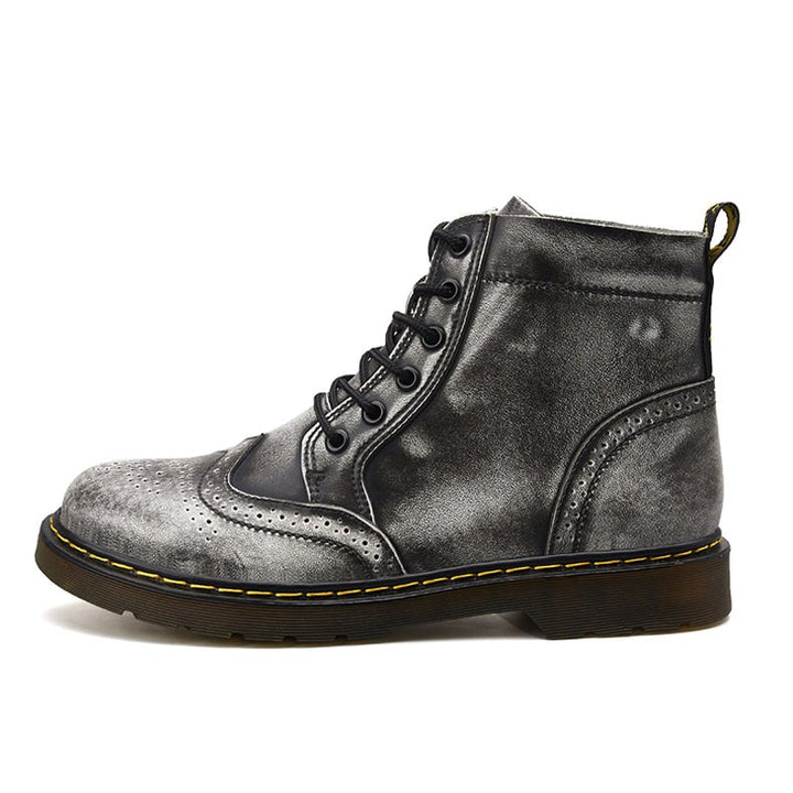 Bottes mi-mollets contemporaines pour hommes - Jadrik