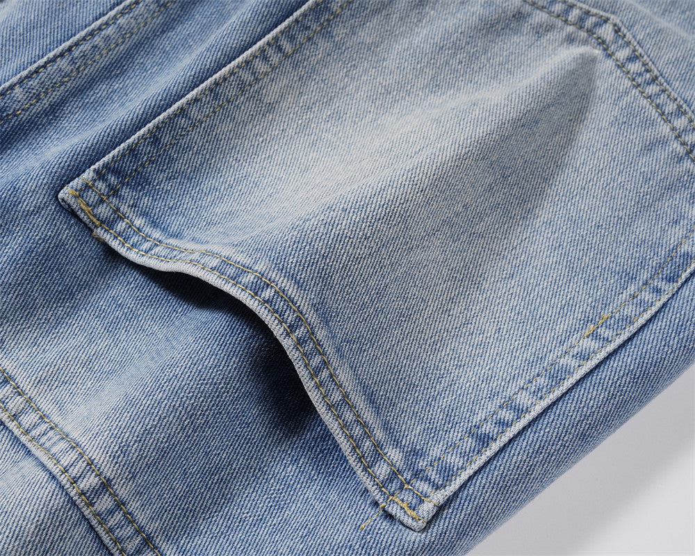 Jean cargo droit pour hommes - Falko