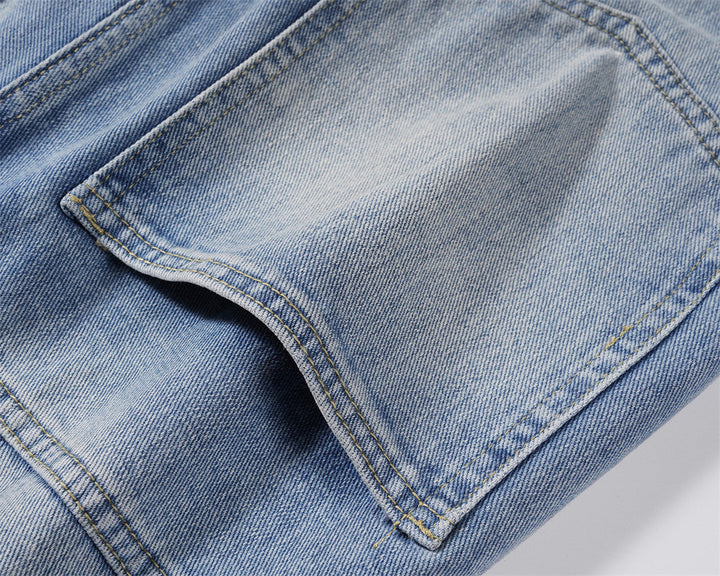 Jean cargo droit pour hommes - Falko