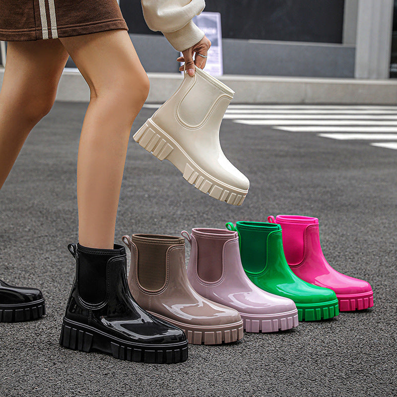 Bottes de pluie imperméables à la cheville pour femmes - Pereira