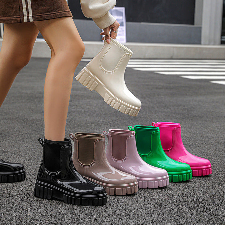 Bottes de pluie imperméables à la cheville pour femmes - Pereira