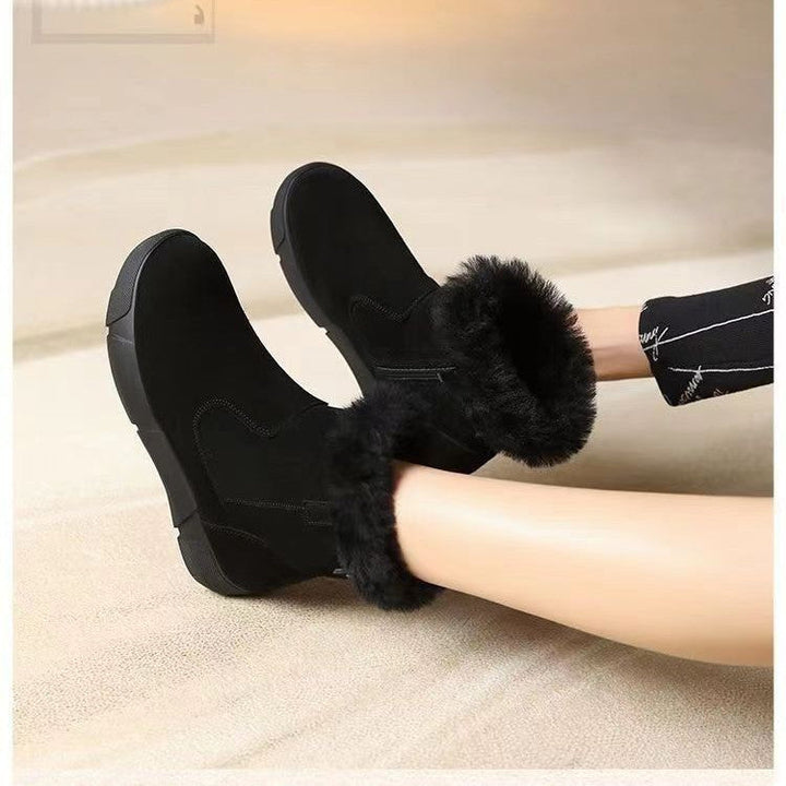 Bottes pour femmes à effet thermique avec base plate - Alres