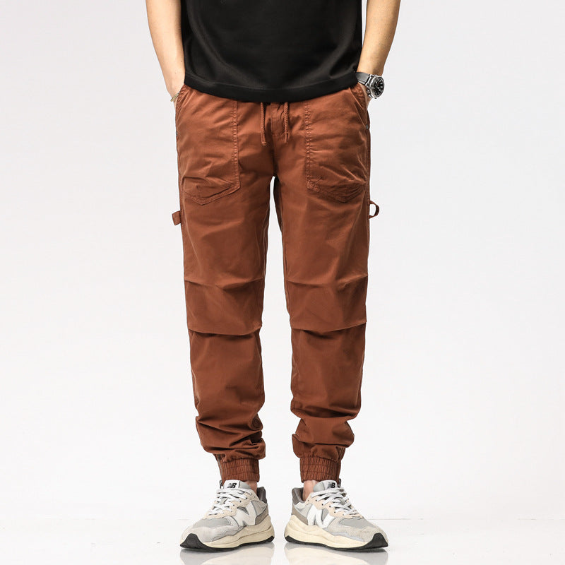 Pantalon stretch coupe droite pour hommes - Nick