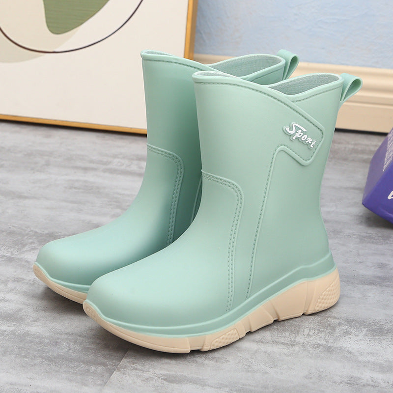 Bottes de pluie antidérapantes pour femmes - Helga