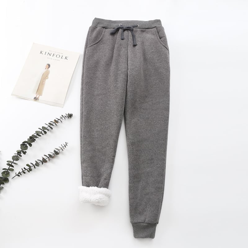 Pantalon femme effet polaire intérieur - Velya