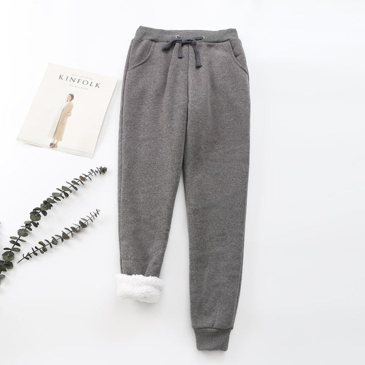 Pantalon femme effet polaire intérieur - Velya