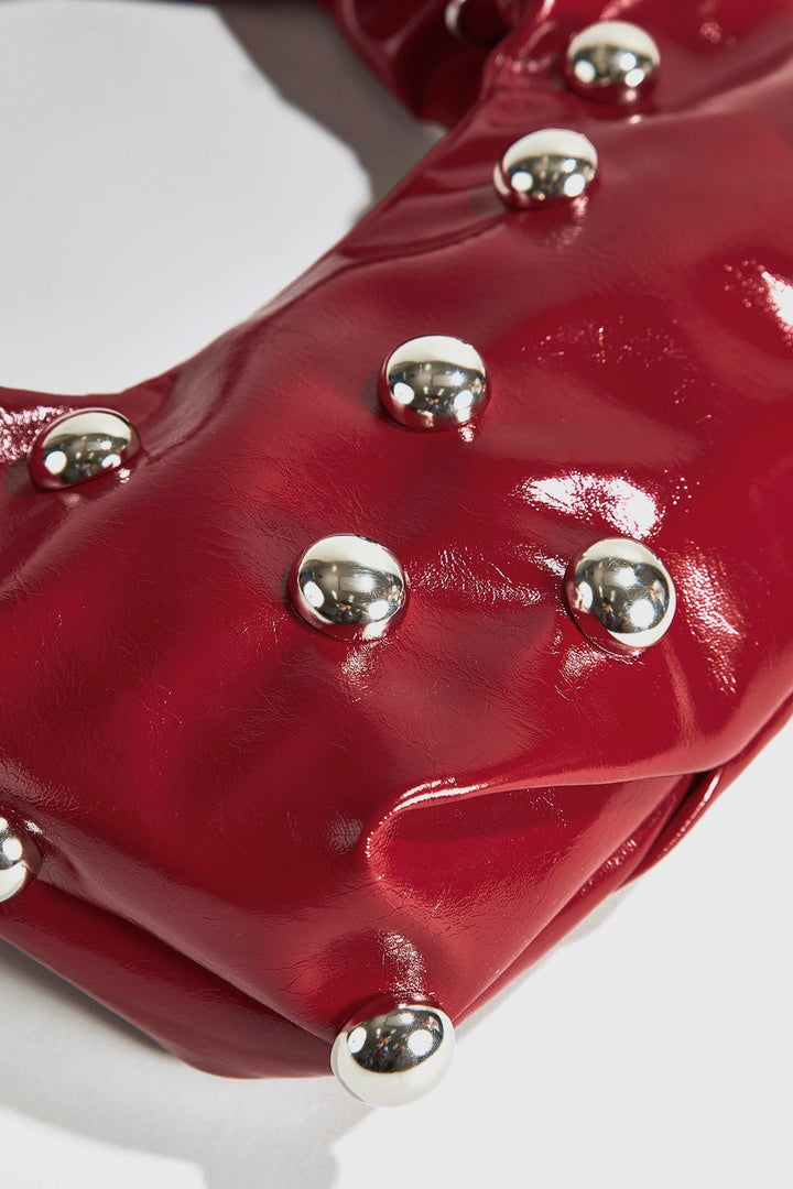 Sac à bandoulière pour femmes avec détails métalliques décoratifs