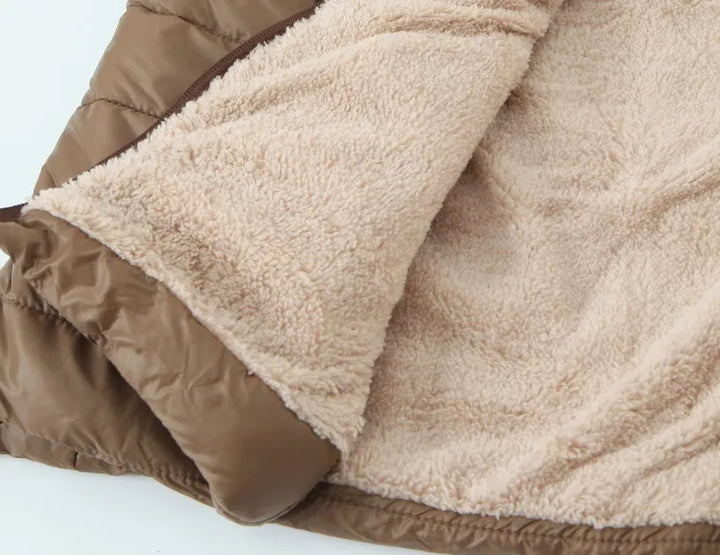 Gilet matelassé pour femme avec zip et poches - Elora